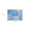 Homeroots 2' X 3' Blue Abstract Washable Non Skid Indoor Outdoor Area Rug 559730 - alternate 6