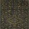 Homeroots 3' X 5' Charcoal Medallion Washable Indoor Outdoor Area Rug 607392 - alternate 8