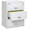Fireking 3 Drawer, 1 Hr Fire & Impact Rated, 31" Wide Lateral Arctic White 3-3122-CAW - alternate 4