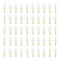 Bulbrite 25w Dimmable Clear CA8 Incandescent Light Bulbs Candelabra (E12) Base, 2700K Warm White Light, 50PK 861988 - alternate 1