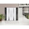 Vdomdoors Steel Double Doors Deux 1744 Natural Oak 2 Sidelight Exterior Black Windows Stainless Inserts Singl DEUX1744DEXD-OAKB-LH-W14+72+14 x H80 - alternate 4
