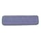 Rubbermaid HYGEN 18 in. Green Microfiber Damp Room Flat Mop Head Q41000GR - alternate 1