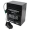 Upg TOY 6V 12Ah Wire Lead w/P2 Sealed Lead Acid AGM Battery by UPG UB6120 - alternate 1