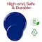 Smarty Had A Party Light Blue Flat Round Disposable Plastic Dinnerware Value Set, 240PK 830-LBL-VP-CASE - alternate 7