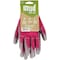 Mud Smart Womens Medium Polyester Raspberry Garden Glove 028R/M - alternate 1