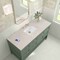 James Martin Vanities Breckenridge 60" Sgl Vanity, Smokey Celadon, w/3 CM Siberian Silestone Top w/FreePower WirelessCharge 330-V60S-SC-FSFR - alternate 7