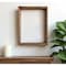Homeroots 16" x 20" Gray Solid Wood Hanging Picture Frame 386489 - alternate 3