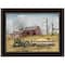 Homeroots Hayride 2 Black Framed Print Wall Art 406395 - alternate 1