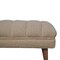 Homeroots 35in Brown Boucle and Solid Wood Upholstered Storage Bench With Cabinet 717482 - alternate 9