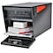 Mail Boss Street Safe Latitude Front/Rear Lock Mailbox, Black, USPS Approved 805919 - alternate 9