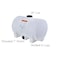 Snyder Industries 300 Gallon Heavy Duty Plastic Horizontal Leg Tank - White 1320000C95003 - alternate 3