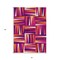 Homeroots 3' X 5' Red Purple And Copper Geometric Washable Indoor Outdoor Area Rug 598256 - alternate 5