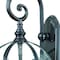 Homeroots Three Light Matte Black Eastern Lantern Wall Light 398391 - alternate 4