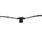 Bulbrite 48' STRING LIGHT 15 SOCKETS 36 SPACING E26 BLACK, NO BULBS 812480 - alternate 1