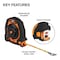 Klein Tools Closed Reel Long Tape Measure, 100-Foot 94100CR - alternate 6
