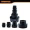 Powertec Modular Step 4 in 1 Adapter - Shop Vac Dust Collector Hose Fitting, 1PK 70297N - alternate 8
