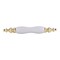 Brixwell Barrel Ceramic Cabinet Bar Drawer Pull For Kitchen And Cabinets Hardware BX462WPB - alternate 3
