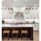 Jonathan Y Georgina 16" Crystal/Metal LED Pendant, Antique Brass JYL6110B - alternate 11