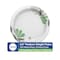 Dixie Disposable Paper, Plate, Round, 8-1/2 in , Pathways, PK1000 UX9PATH - alternate 8