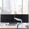 Humanscale M8.1 FOR DUAL MONITORS WITH CROSSBAR  SILVER WITH GRAY TRIM M82CBS - alternate 2