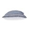 Homeroots Set of Four 18" X 18" Blue Beach Chevron Cotton Zippered Pillow, 4PK 535284 - alternate 4
