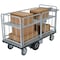 Vestil Elec Matl Hndl Cart Sides, 1 Shelf, 28x60, Steel, 500 lb Load Capacity, 1 Shelves, 68.875 in L EMHC-2860-3 - alternate 5