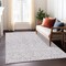 Homeroots 8' X 10' Lavender And Ivory Damask Washable Indoor Outdoor Area Rug 595166 - alternate 6