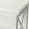 Homeroots 30" White Wood Two Tier Bookcase 389557 - alternate 5