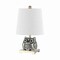 Jonathan Y Justina 16" Ceramic Mini LED Table Lamp, Black/White JYL3014C - alternate 7