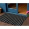 Homeroots 3' X 5' Black And Ivory Geometric Washable Indoor Outdoor Area Rug 596081 - alternate 1