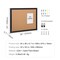 Vevor Cork Board Bulletin Board 36" x 24" with MDF Sticker Frame Wall Mounted MP-2436 - alternate 5
