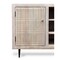 Homeroots 72in Ivory Solid Wood Cabinet Enclosed Storage Distressed TV Stand 489505 - alternate 7