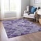 Homeroots 3' X 5' Purple Lilac And Lavender Abstract Washable Indoor Outdoor Area Rug 577679 - alternate 8