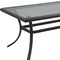 Homeroots 21" Black Metal Outdoor Coffee Table 535191 - alternate 6
