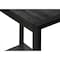 Homeroots 24" Black End Table With Shelf 489730 - alternate 8