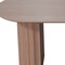 Homeroots 79" Brown Solid Wood Double Pedestal Base Oval Dining Table 720467 - alternate 4