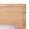 Bali & Pari Kalimantan Natural Rattan Bed - Coastal Boho Style Bed Frame with Woven Detailing, Queen 266-14506-ZORO - alternate 5