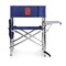 Picnic Time Family Of Brands NCAA Syracuse Orange Sports Chair with Side Table - Beach Chair 809-00-138-544-0 - alternate 1