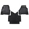 Mytee Products Black Semi Truck Floor Mats Liners for Freightliner Cascadia 116 & 126 - 3Pc Set MAT-FC3P-AT5D1823 - alternate 6