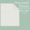 Lavish Home Cable Knit Throw Blanket 60x80 Soft & Cozy Blanket Throws with Cable Knit Pattern & Warm Sherpa 66-THROW80-I - alternate 5