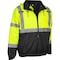 Reflective Apparel ANSI Type R Class 3 Waterproof Bomber Jacket with Quilted Fleece Liner 413GT-LB-4T - alternate 6