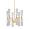 Hudson Valley Lighting Harpswell 12 Light Chandelier in Aged Brass 6813-AGB - alternate 1