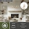 Vaxcel Annabelle 6-Light Farmhouse Chandelier, Muted Brass, Candle Style, 36-In. Wide H0322 - alternate 7