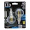 Feit Electric BPA1540C/850/LED/2 LED Lamp, General Purpose, A15 Lamp, 40 W Equivalent, E12 Lamp Base, Dimmable, Clear BPA1540C/850/LED/ - alternate 2