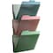 Oic Wall Mountable SpaceSaving Files, Smoke, 3PK OIC21421 - alternate 2