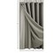Homeroots Gray Sheer and Grid Shower Curtain and Liner Set 399753 - alternate 4