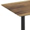Flash Furniture Commercial 48x30 Natural HPL Tabletop with Black Table Height X Base ST-REC3048-NAT-T2230-GG - alternate 8