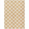 Homeroots 3' X 5' Peach And Ivory Polka Dot Washable Indoor Outdoor Area Rug 614929 - alternate 3
