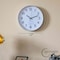 Clockswise Silver 12-In Analog Clock - Silent, Non-Ticking for Wall Battery-Operated Perfect for Home QI004744.SI.12 - alternate 7