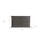 Homeroots 64" Gray Solid Wood Seven Drawer Double Dresser 554674 - alternate 10